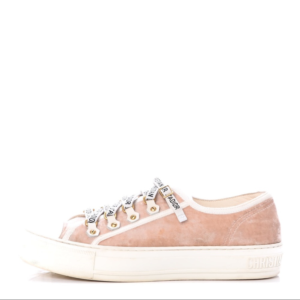 Walk’N’Dior nude sneakers - Picture 3 of 7